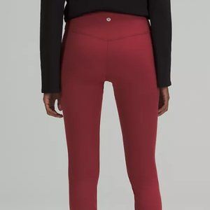 Lululemon align 25” high rise legging in mulled wine. NWT
